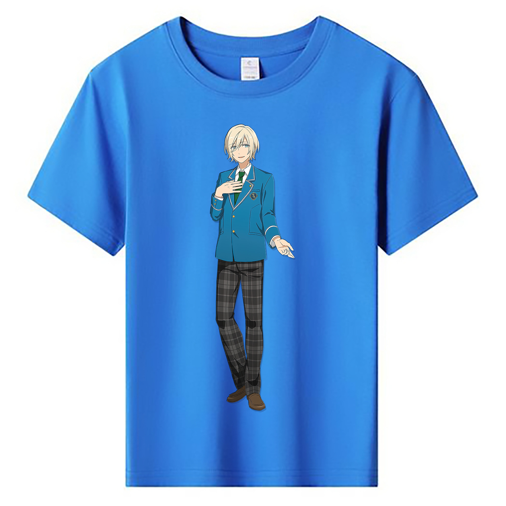 （画像用） あんさんぶるスターズ! Ensemble Stars 綿100％キッズTシャツ（フロントプリント）